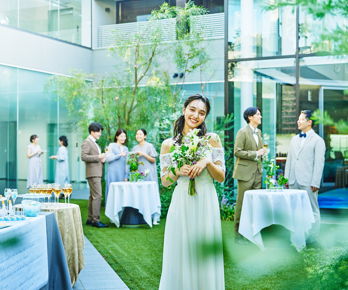 広島の結婚式場 広島モノリスのドレス写真2