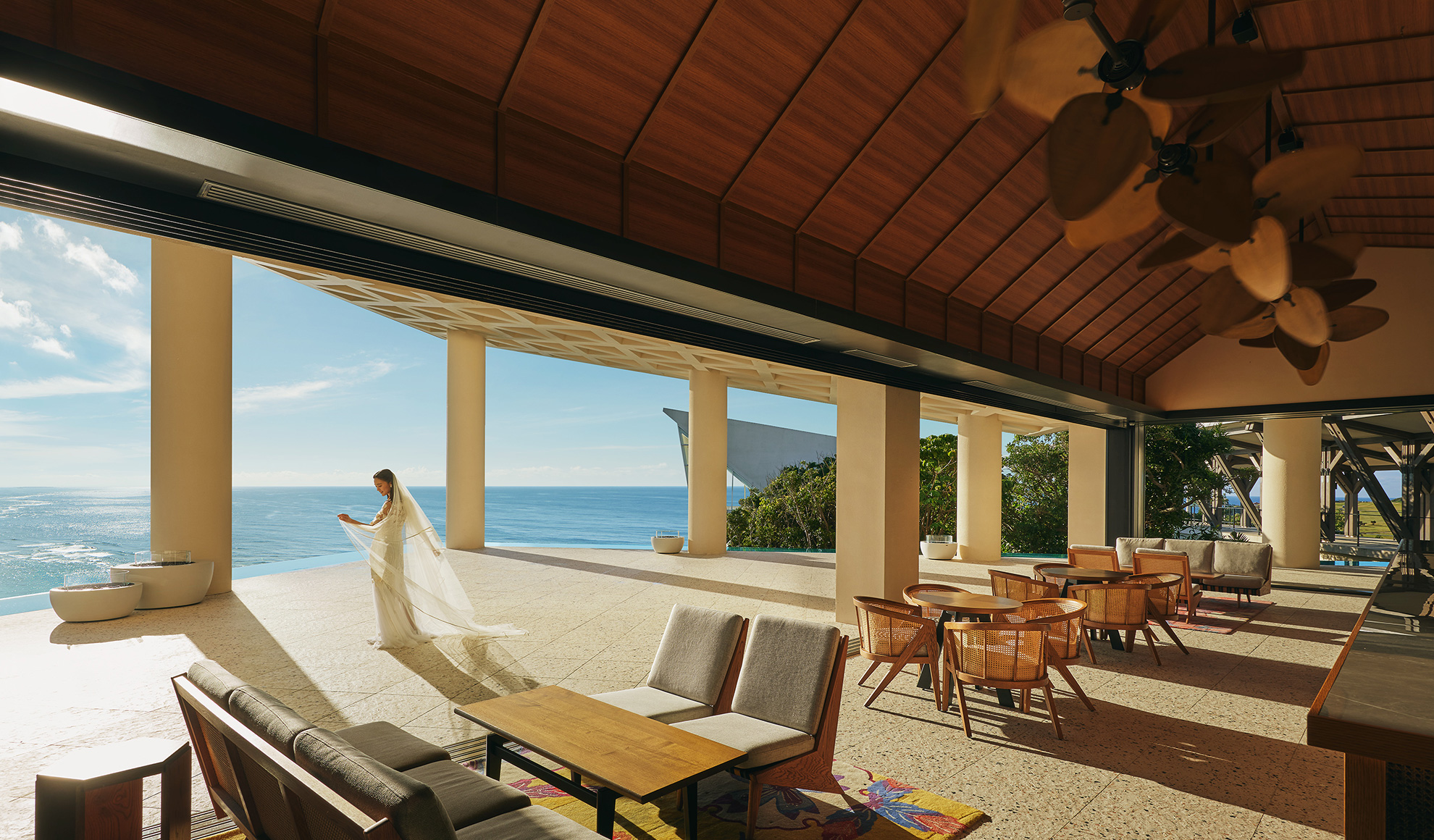 サザンチャペル キラナリゾート沖縄のラウンジパーティ写真1