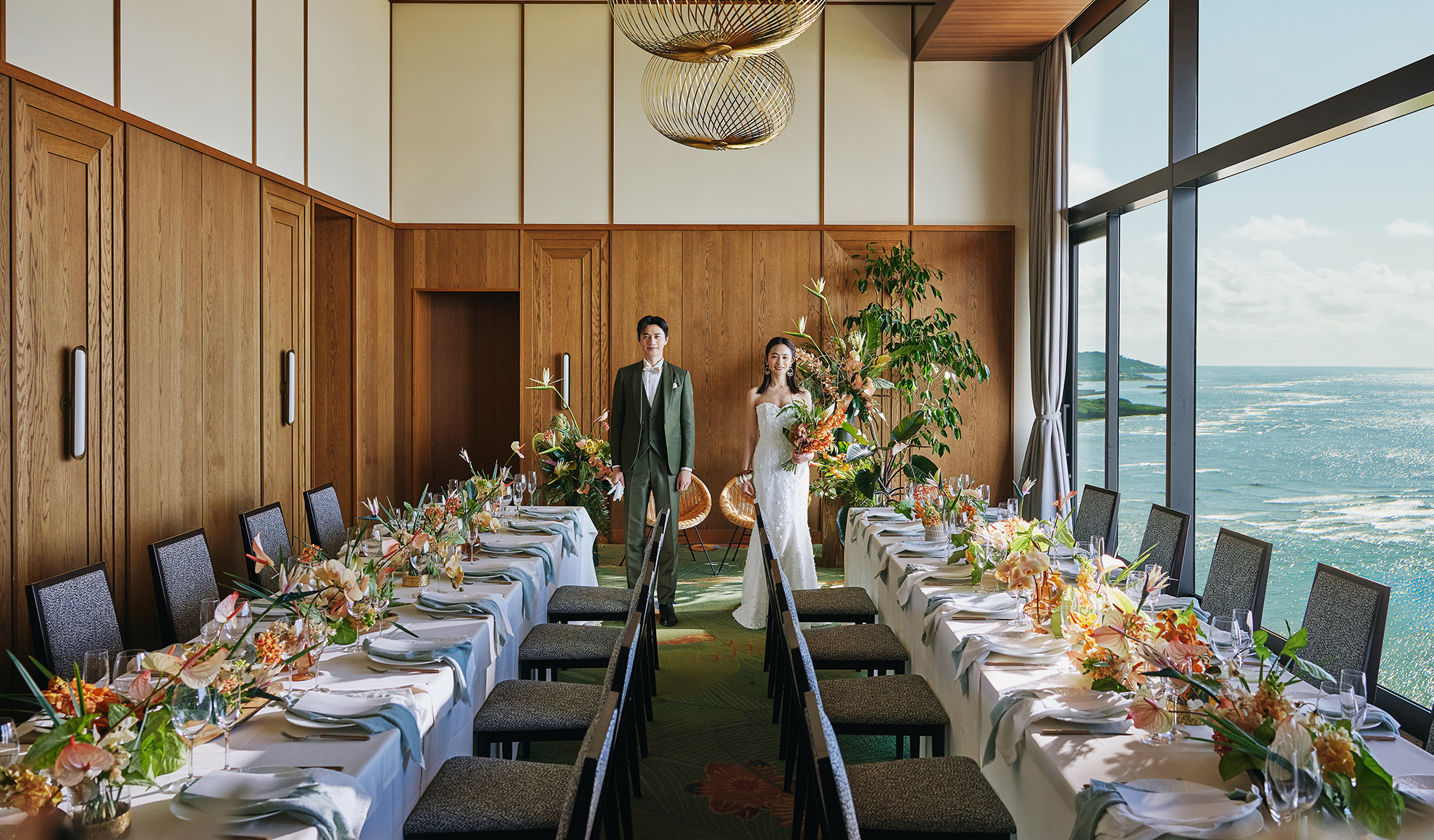 サザンチャペル キラナリゾート沖縄のメインダイニング写真1