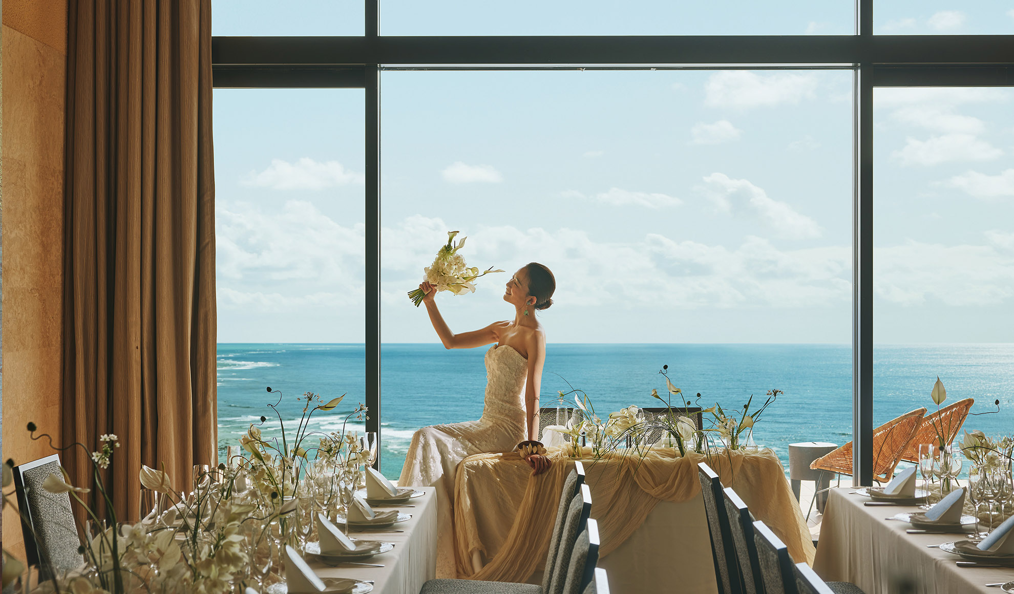 サザンチャペル キラナリゾート沖縄のメインダイニング写真11