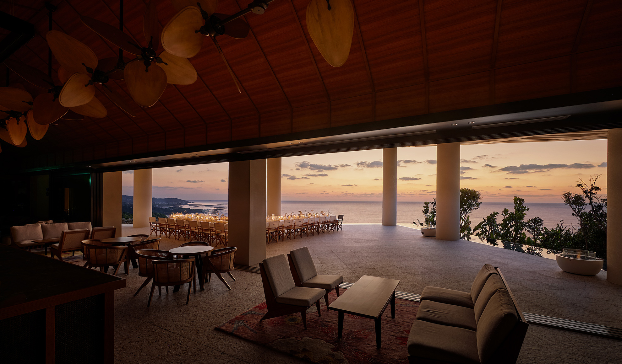 サザンチャペル キラナリゾート沖縄のテラスパーティ写真3