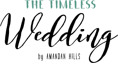 THE TIMELESS Wedding by AMANDAN HILLS