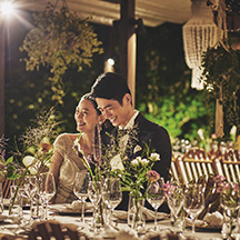 冬のキラメキ結婚式の写真