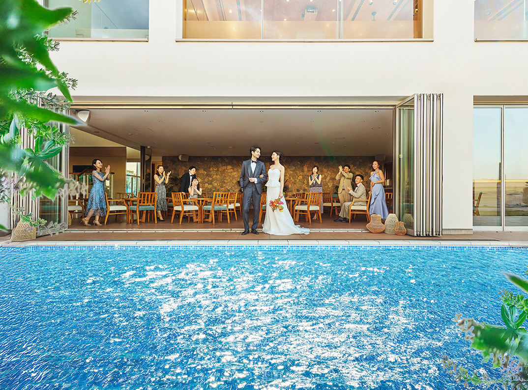 アマンダンセイルのシーサイドウエディングの写真4