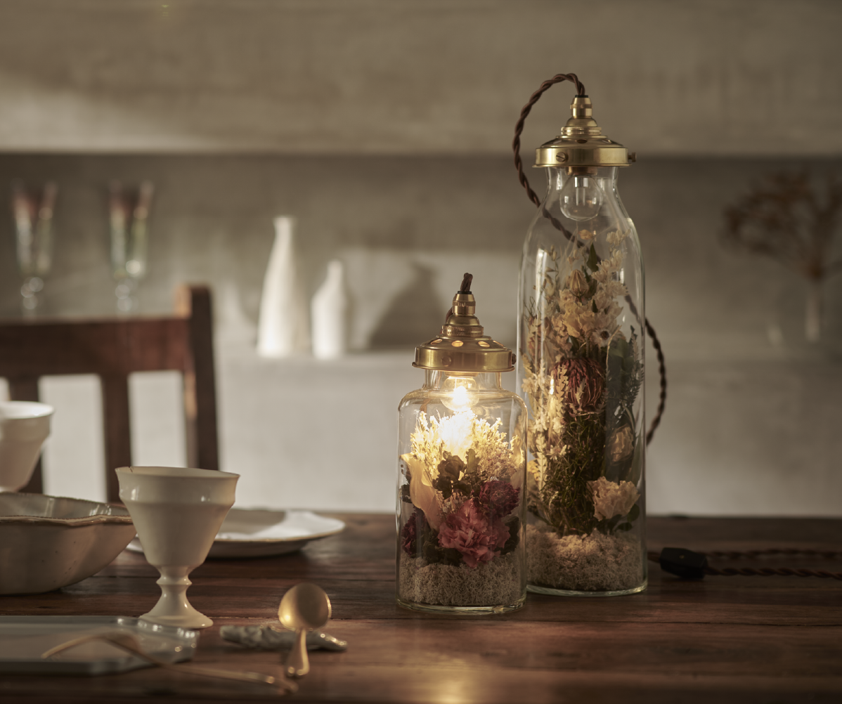 ウエディング ボトルライト