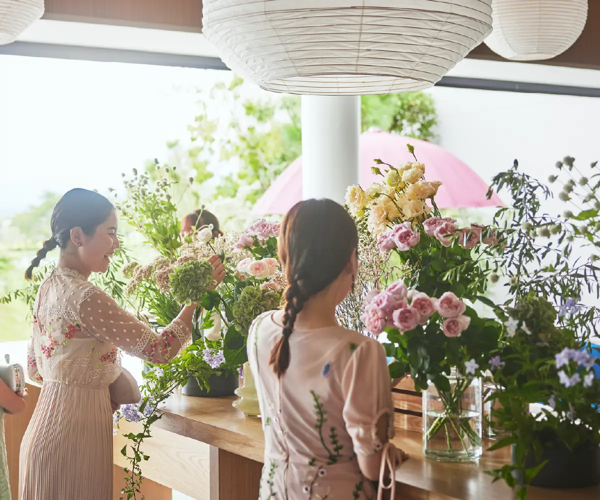 フラワービュッフェ