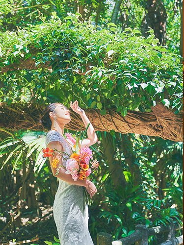 宮崎の結婚式場 アマンダンブルー青島のドレス写真1