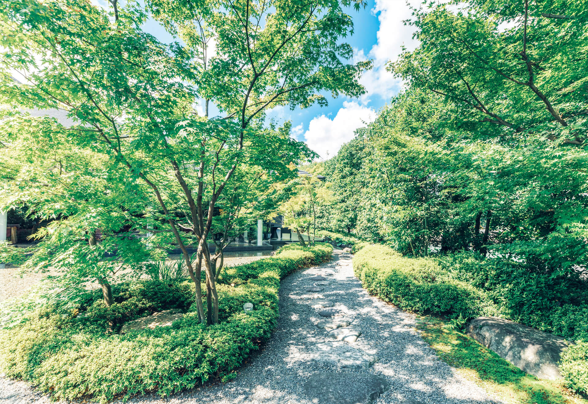 京都 北山モノリス　ガーデン写真